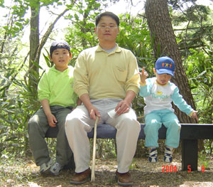 이동준 기자와 그의 가족